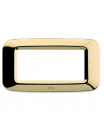 PLACCA YES TECNOP. 4MOD. OTTONE
