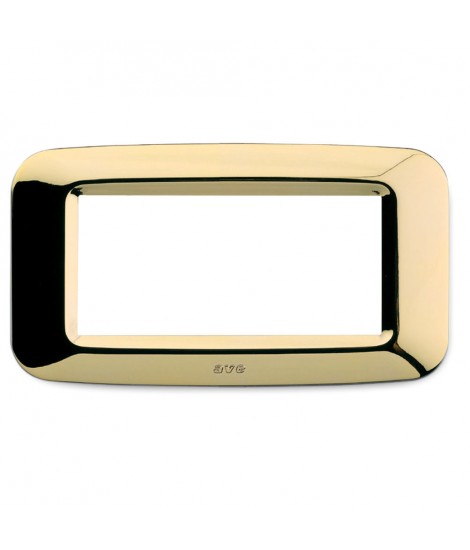 PLACCA YES TECNOP. 4MOD. OTTONE