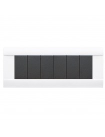 PLACCA RAL45 LUCIDA 6MOD.BANQUISE