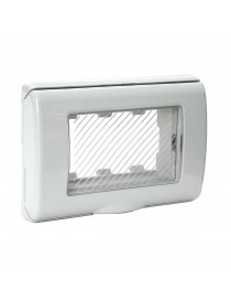PLATE IP55 WITH MEMBRANE 3M RAL7035