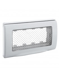 PLATE IP55 WITH MEMBRANE 4M.RAL7035