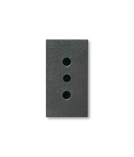 PRESA SICURAVE 2X10A+T NOIR
