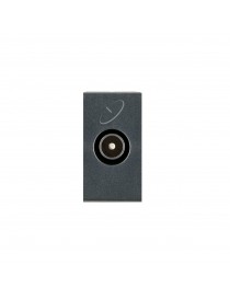 PRESA TV SAT DIR IEC MASCHIO NOIR