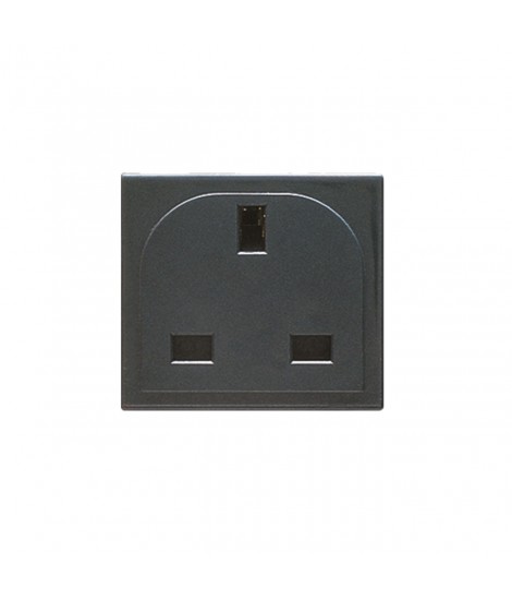 PRESA 2P+T 13A 250V ING.BS1363 NOIR