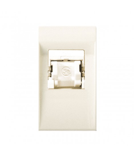 RJ45 SOCKET, CAT.5 ENHANCED BLANC