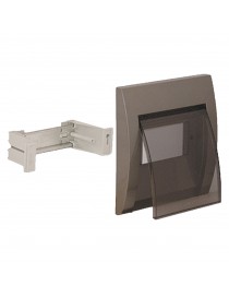 DECKEL GRAU METALLIZ. IP40 5M