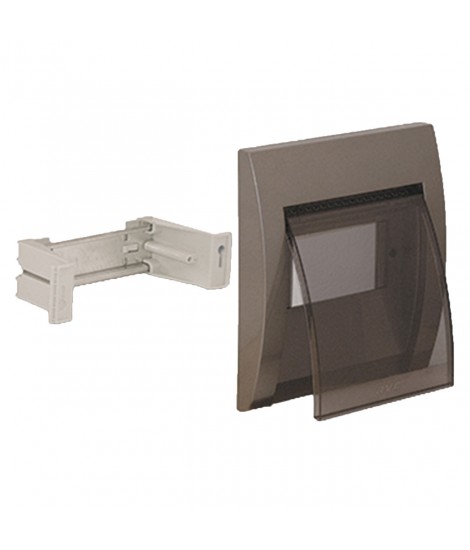 DECKEL GRAU METALLIZ. IP40 5M
