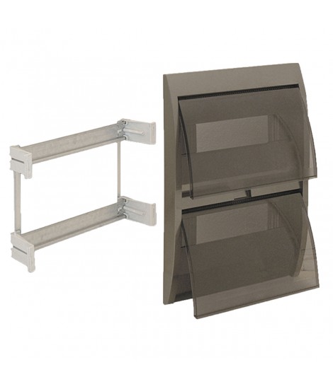 METALLIZ GRAUER DECKEL. IP40 36M