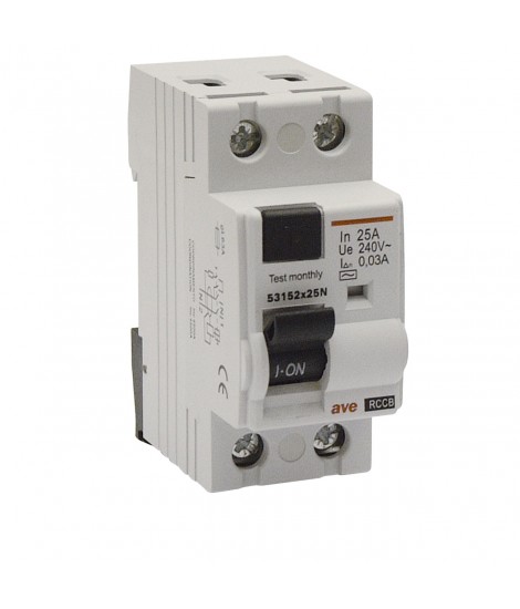 DIFF. PURO 2P 25A 0,03A TIPO AC 2M