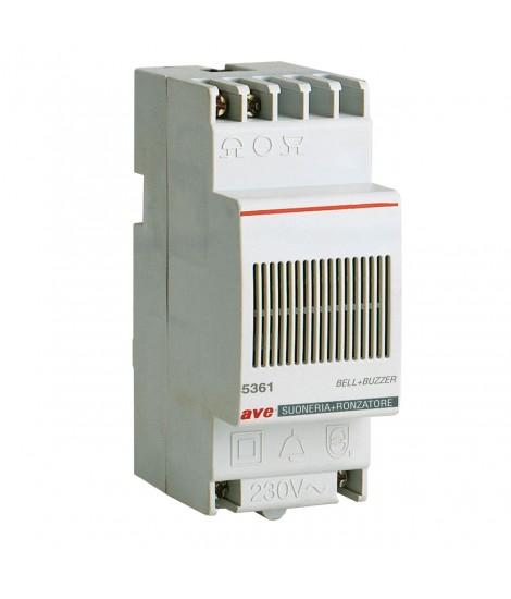 SUONERIA+RONZATORE+TRASF.230/12V 2M